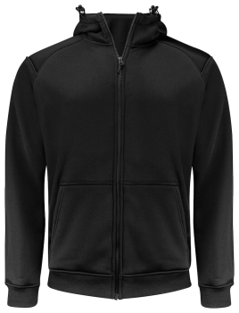 2133 KAPUZENJACKE FULL ZIP MIT KONTRASTELEMENTEN